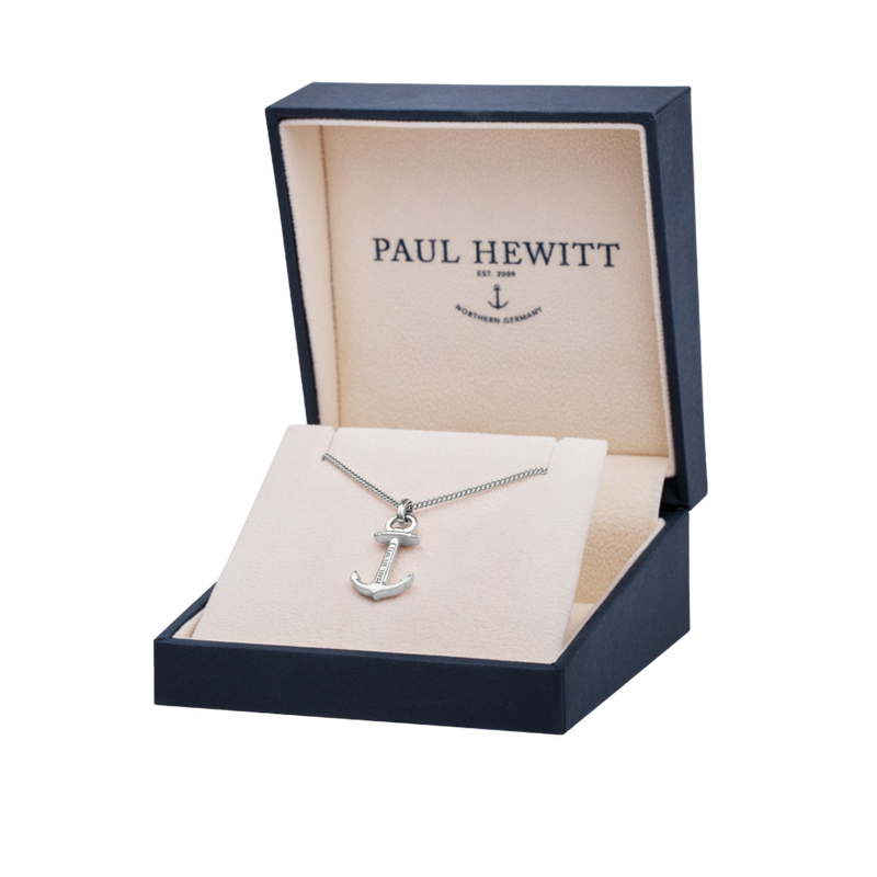 Paul Hewitt Anchor Spirit Silver Necklace