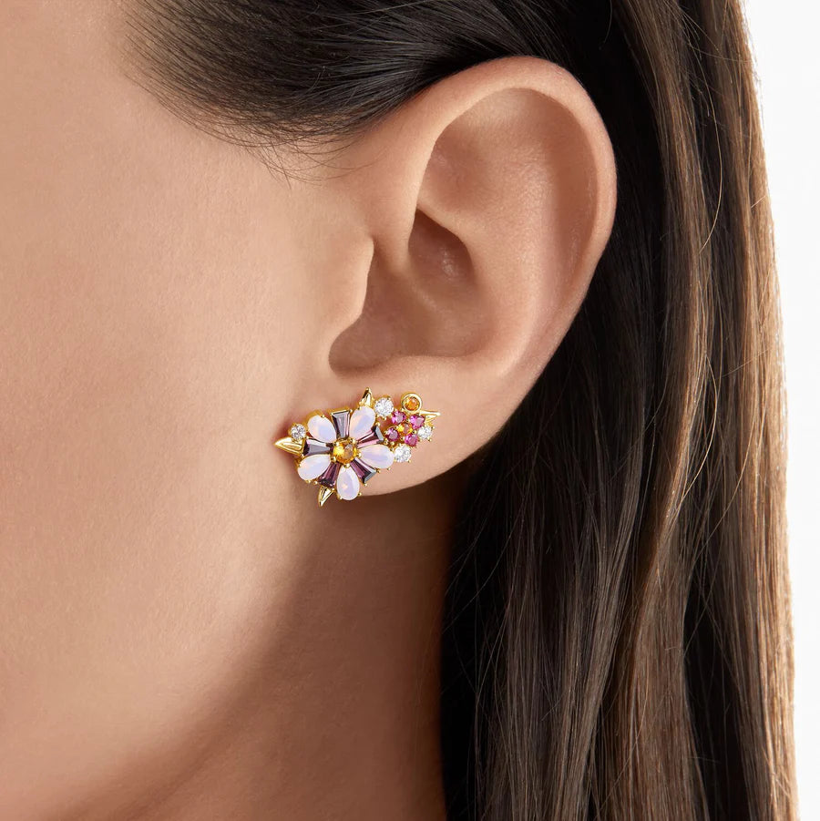 Thomas Sabo Ear Studs Flowers Gold TH2170Y