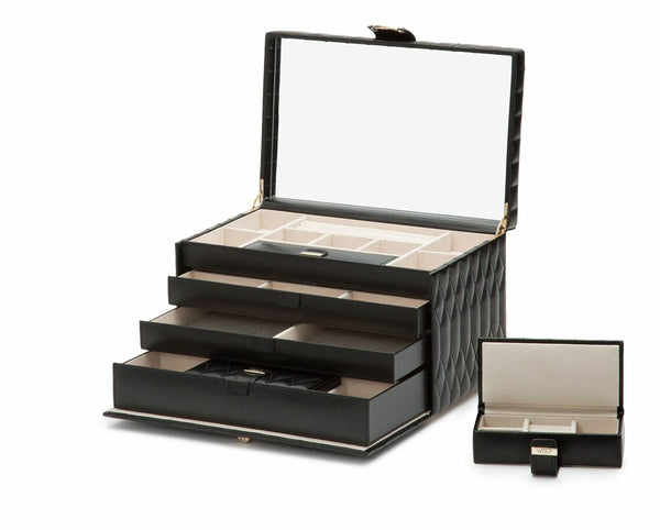 Wolf Caroline Large Jewellery Case