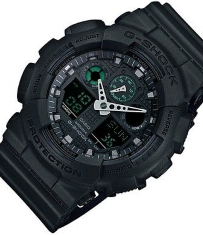 Casio G-Shock GA100MB-1A Analogue Digital Mens Watch