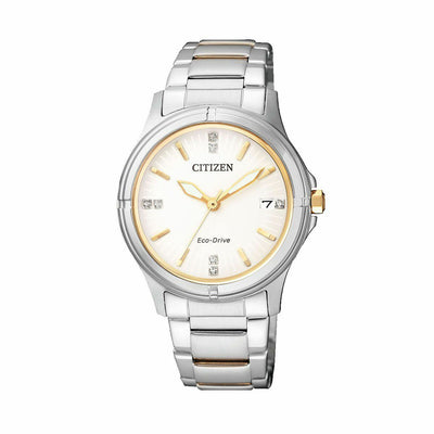 Citizen Stainless Steel Bracelet Fe6054-54A Womens Watch