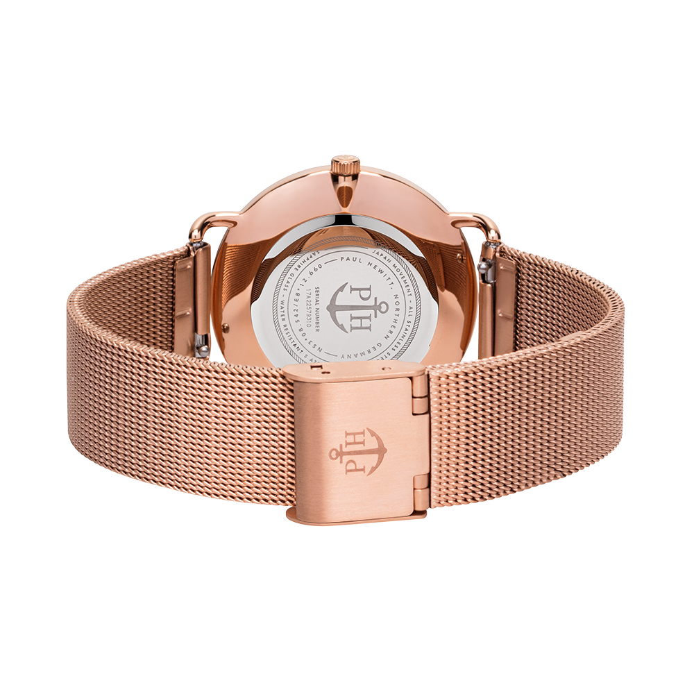 Paul Hewitt Miss Ocean Pearl RG Mesh Watch