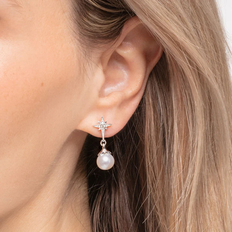 Thomas Sabo Earrings Pearl Star