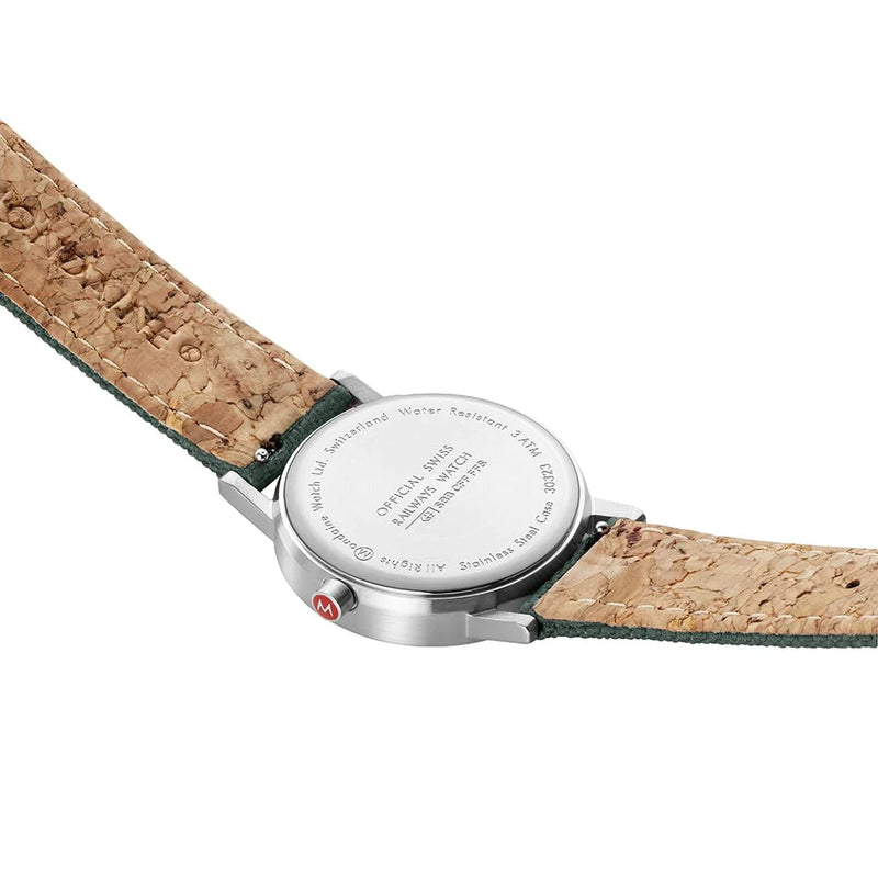 Mondaine Classic Modern Park Green Watch