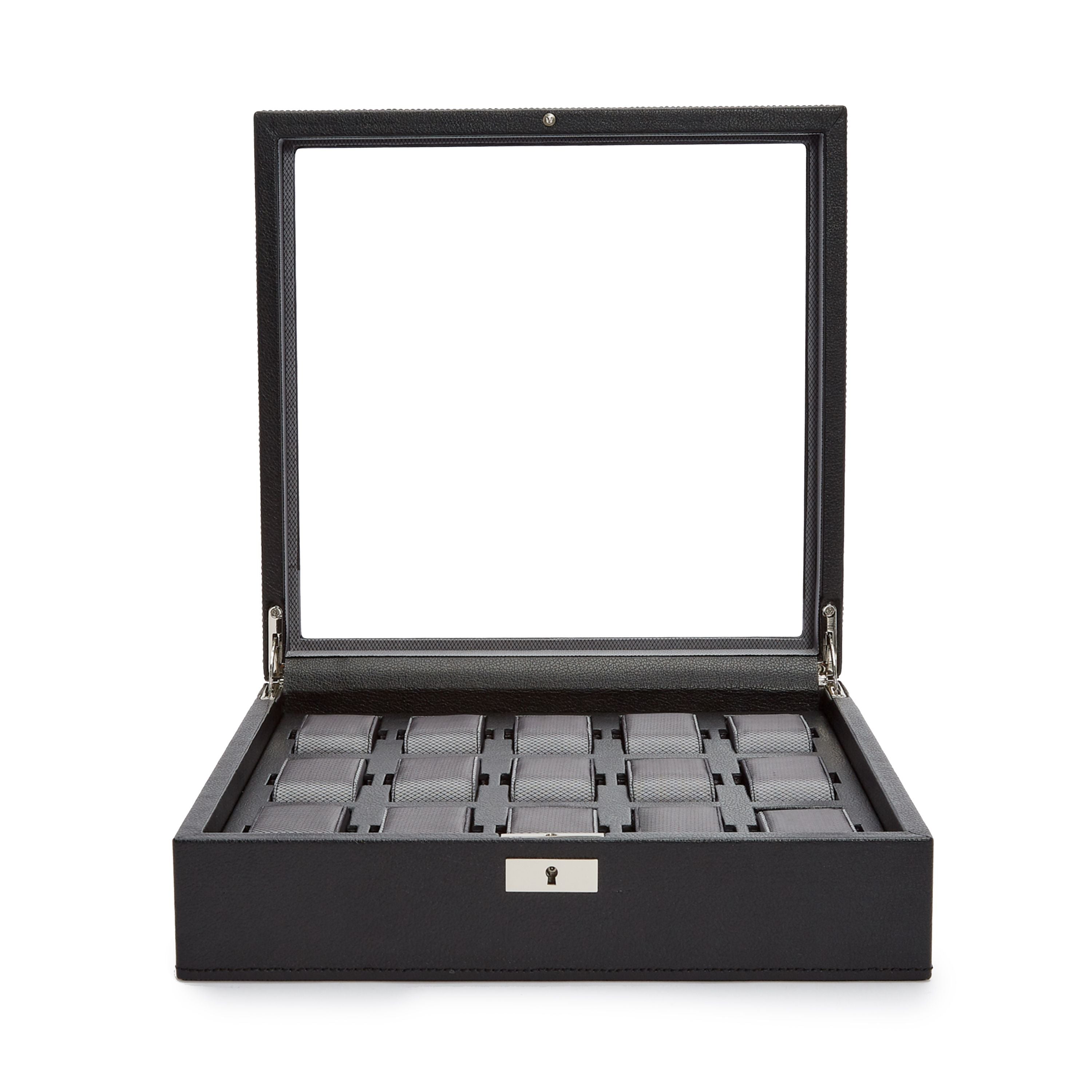 Wolf Viceroy 15 PC Watch Box Black 466302