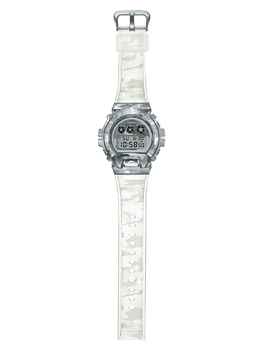 G-Shock Transparent Resin Band Watch GM6900SCM-1D