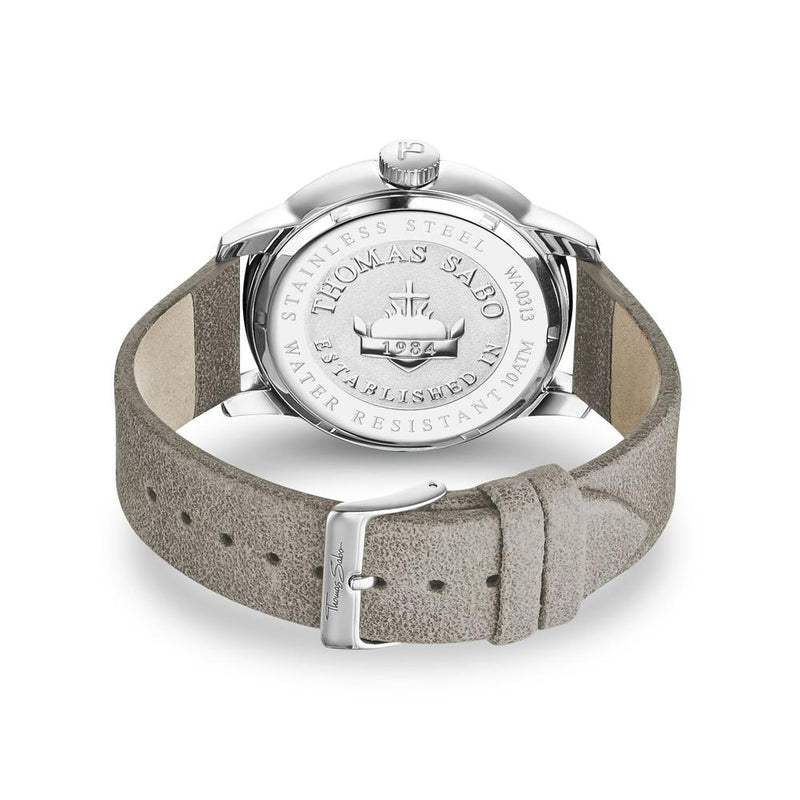 Thomas Sabo Taupe Leather Mens Watch