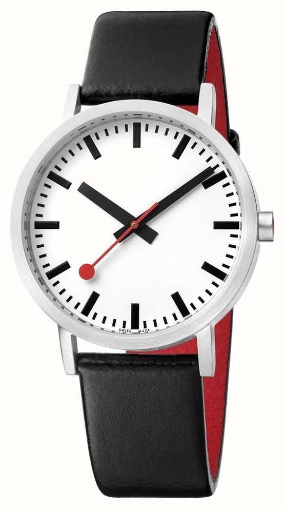 Mondaine Classic Pure White Dial Watch