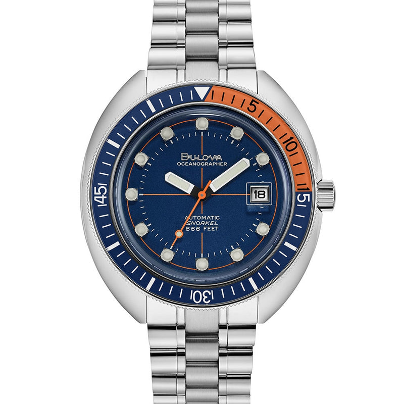 Bulova Blue Dial Diver Archive Series Men's Watch 96B321