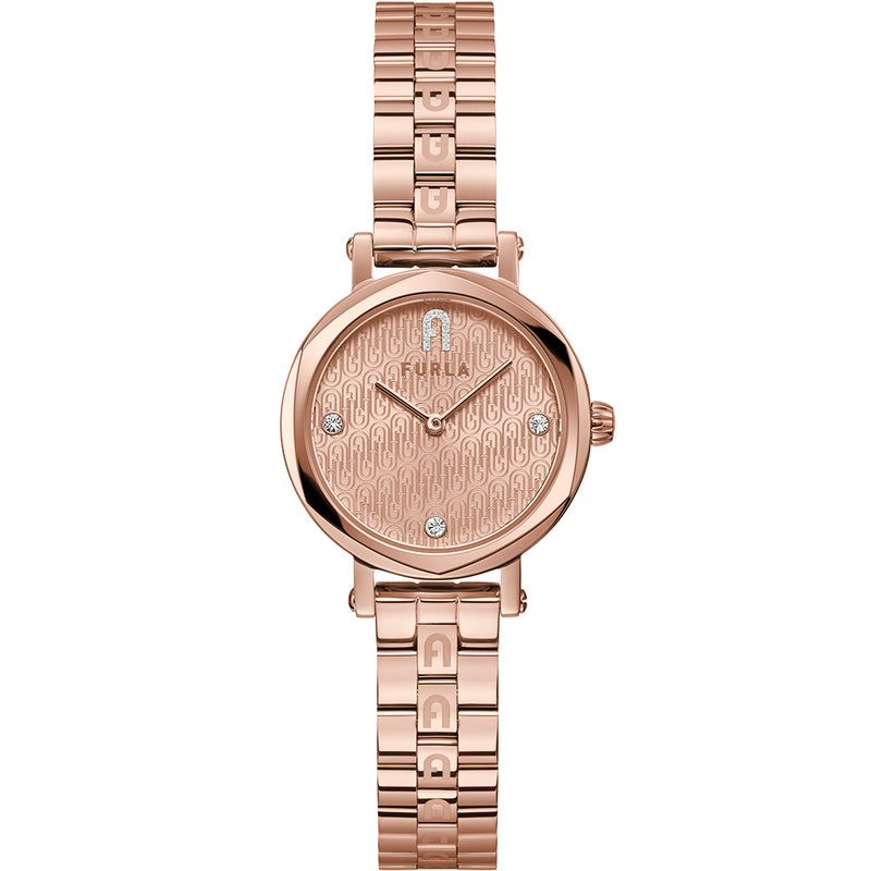 Furla Heritage Petite Rose Gold Womens Watch WW00033002L3