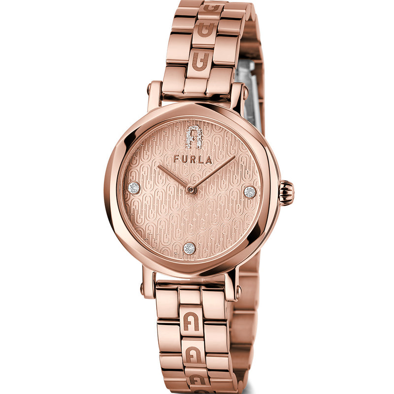 Furla Heritage Petite Rose Gold Womens Watch WW00033002L3