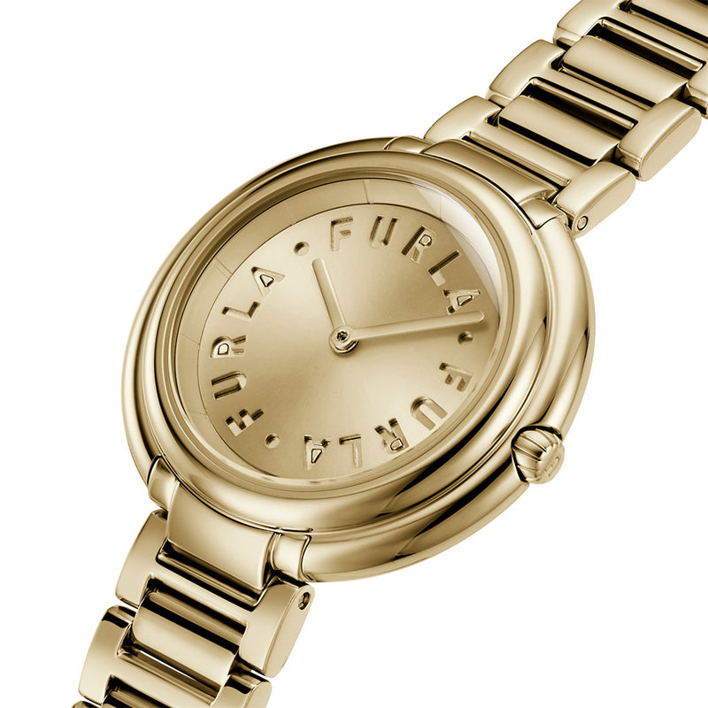 Furla Heritage Icon Gold Womens Watch WW00032005L2