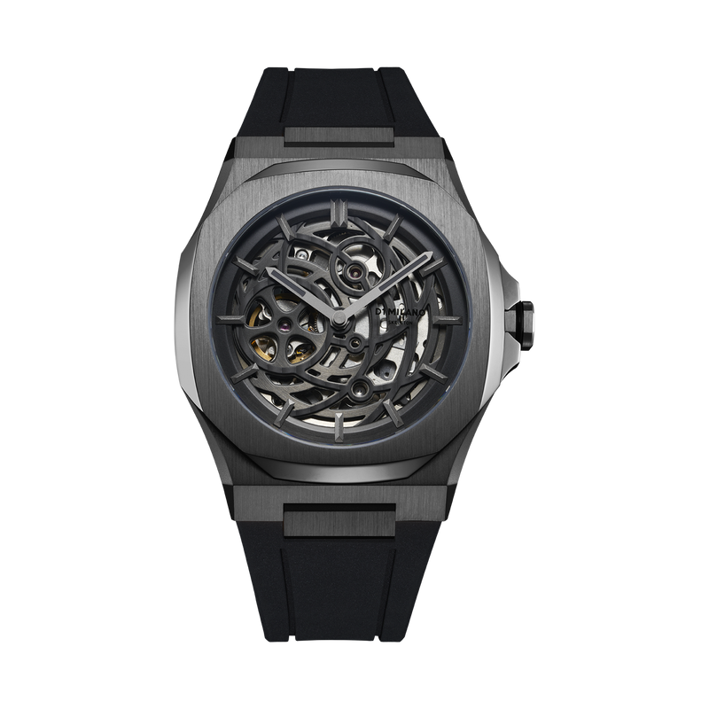 D1 Milano Gun Metal Automatic Watch SKRJ11