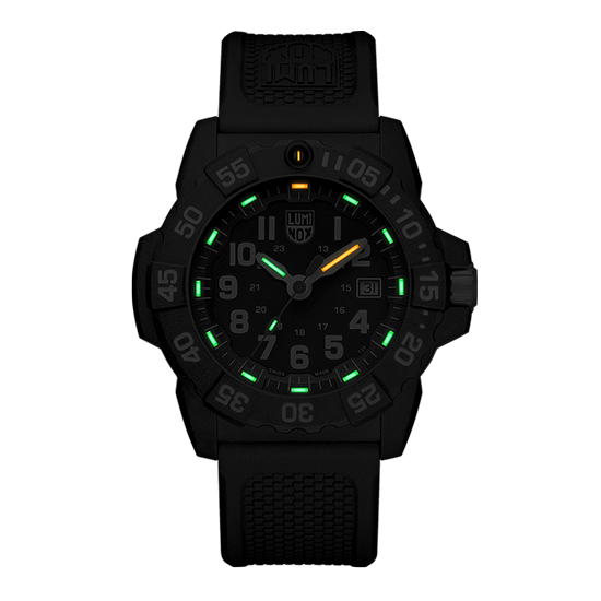 Luminox Black on Black Navy Seal XS.3501.F