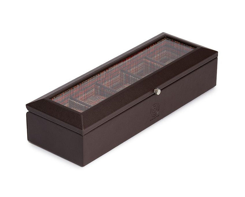 Wolf WM Brown 5 Piece Watch Box 800672