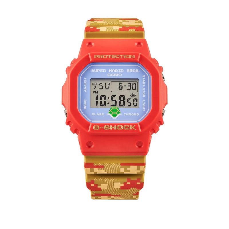 G-Shock Super Mario Bros Light Purple Face Watch DW5600SMB-4D