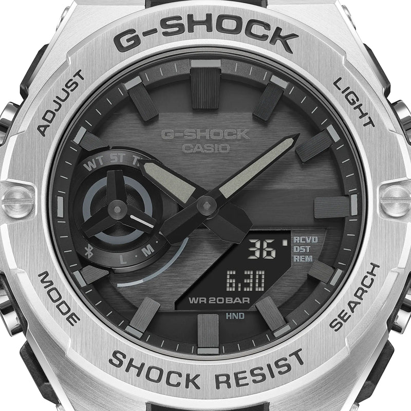 G-Shock G-Steel Solar Stainless Steel Band Watch GSTB500D-1A1