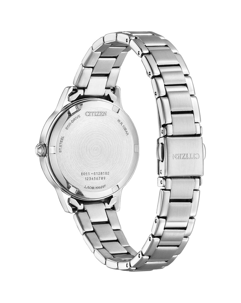 Citizen Eco Drive Mother of Pearl Dial Womens Watch EW2620-86D