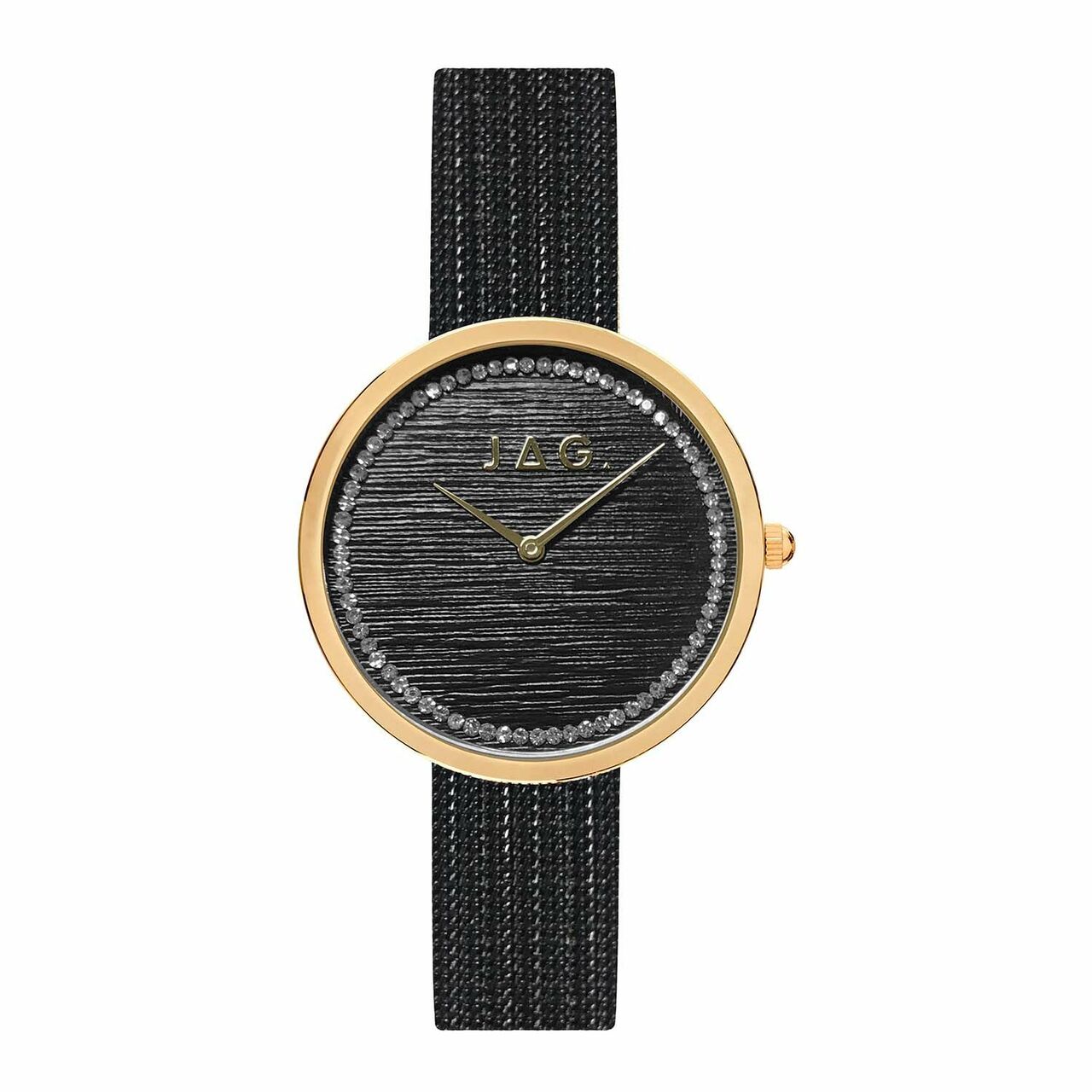 Jag Tegan Black Dial Womens Watch