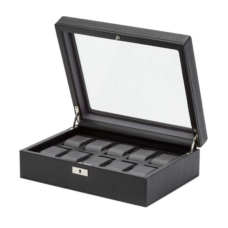 Wolf Viceroy 10 PC Watch Box Black 466102