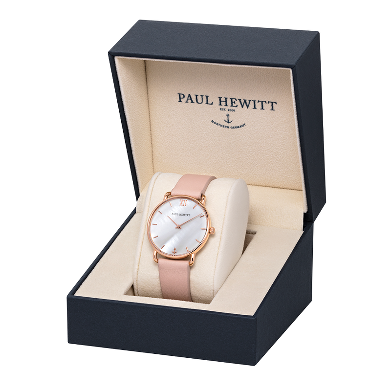 Paul Hewitt Miss Ocean Pearl Leather Watch