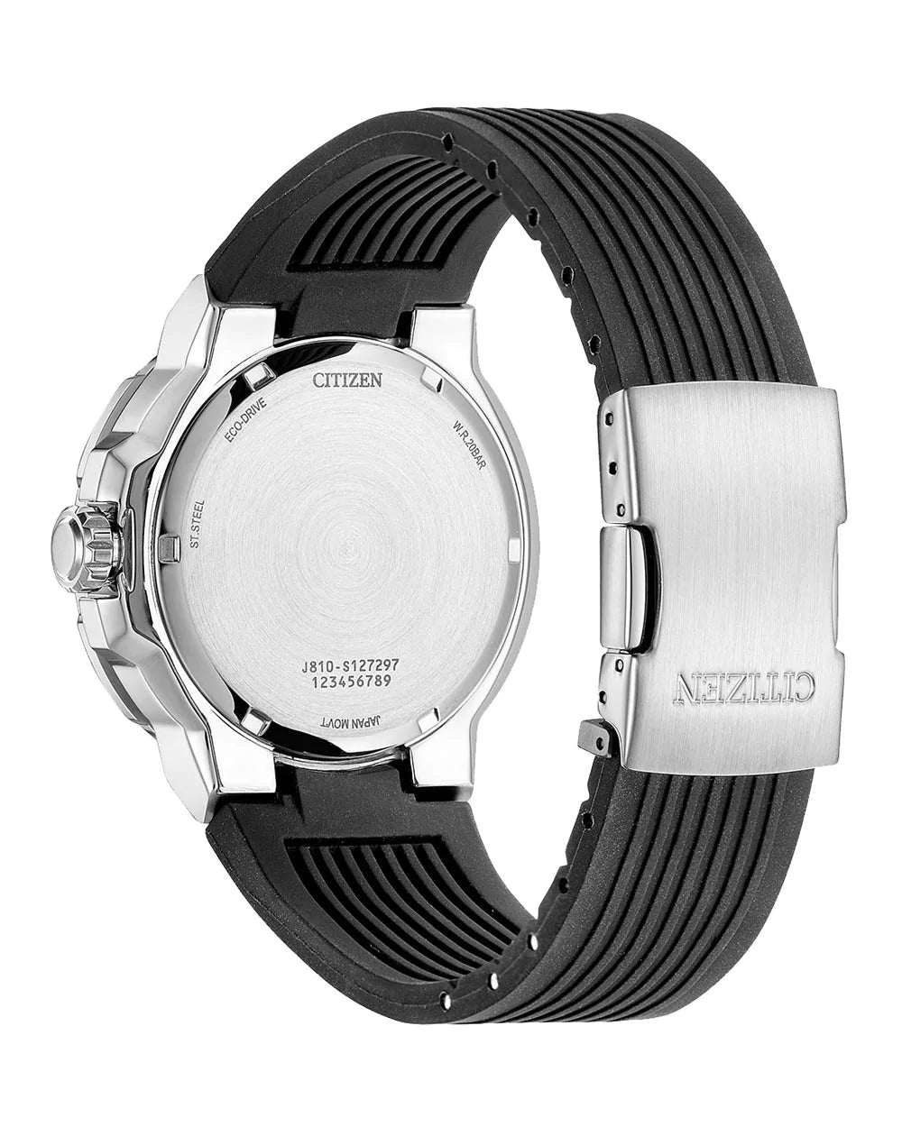 Citizen Eco Drive Strap Orange Dial Watch AW1427-05X – Watch