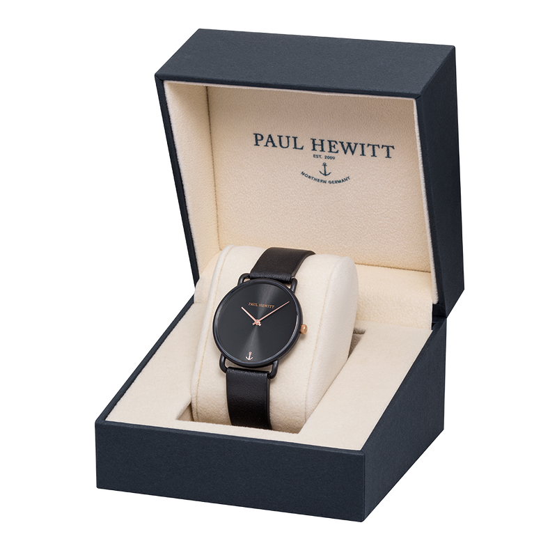 Paul Hewitt Miss Ocean Black Sunray Watch