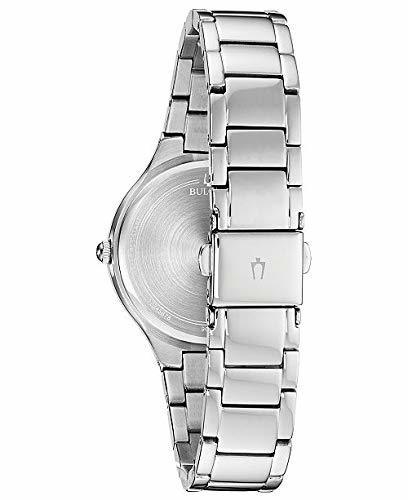 Bulova Womens Swarovski Crystal Stainless Steel Watch 96L264