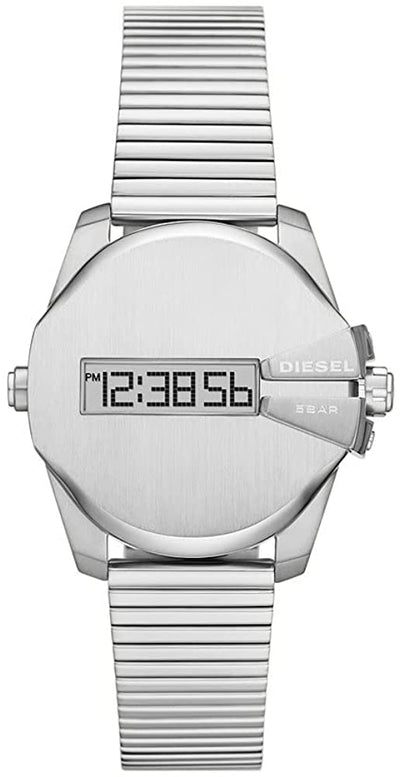Diesel Baby Chief Digital Silver Stainless Steel Womens Watch DZ1962