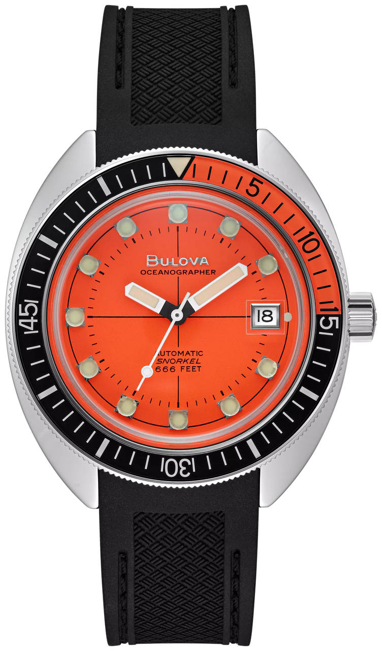 Bulova Orange Devil Diver 96B350
