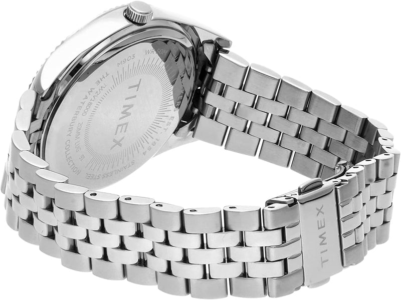 Timex Legacy 41mm Stainless Steel Bracelet Watch TW2V18000