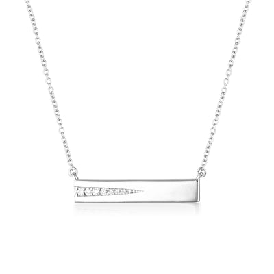 GEORGINI THE LAYERED EDIT GILDED PENDANT SILVER