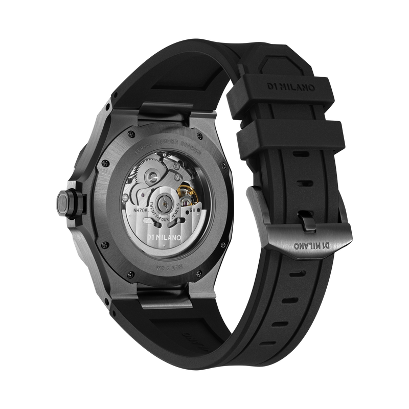 D1 Milano Gun Metal Automatic Watch SKRJ11