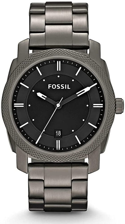 Fossil Machine Black Dial Mens Smoke Watch FS4774IE