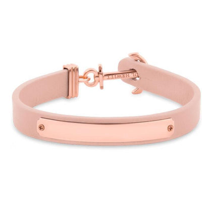 Paul Hewitt Signum Female Engraveable Rose Gold / Nude Bracelet - S