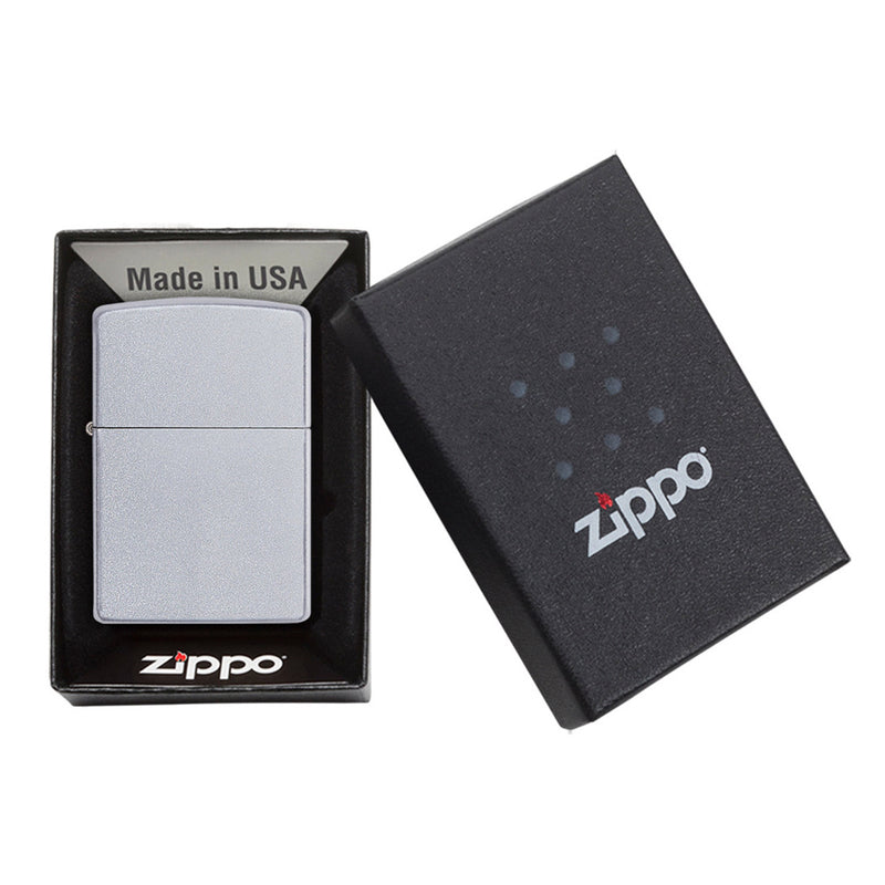 Zippo 205 Satin Chrome Lighter