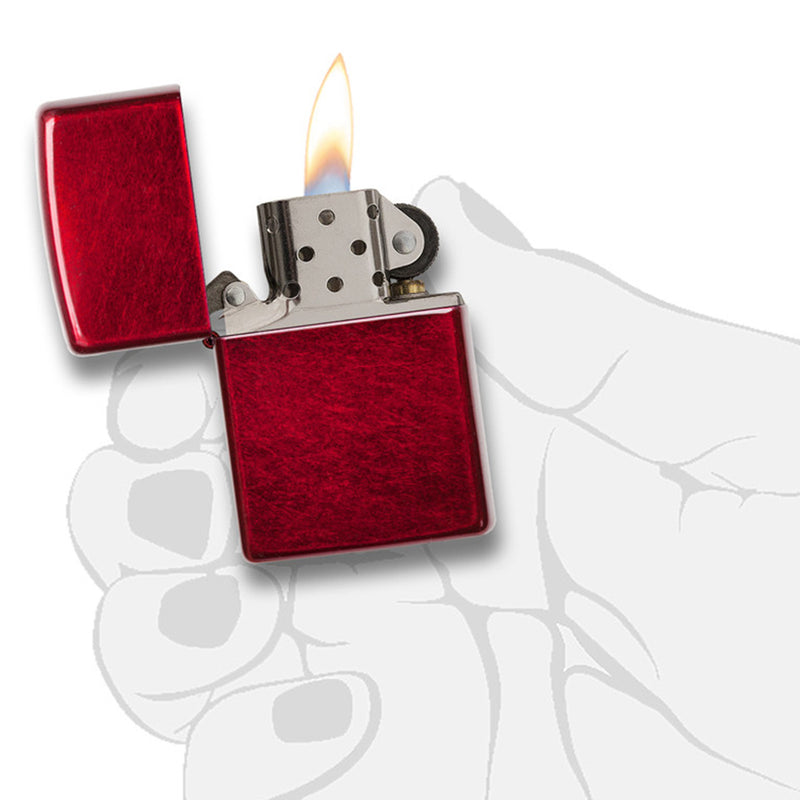 Zippo Candy Apple Red Lighter