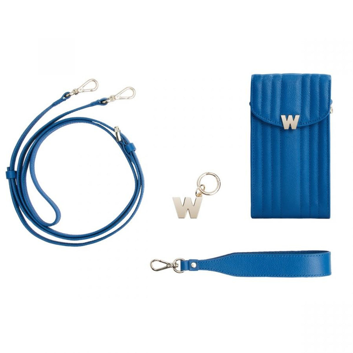 Wolf Mimi Phone Case with Wristlet and Lanyard