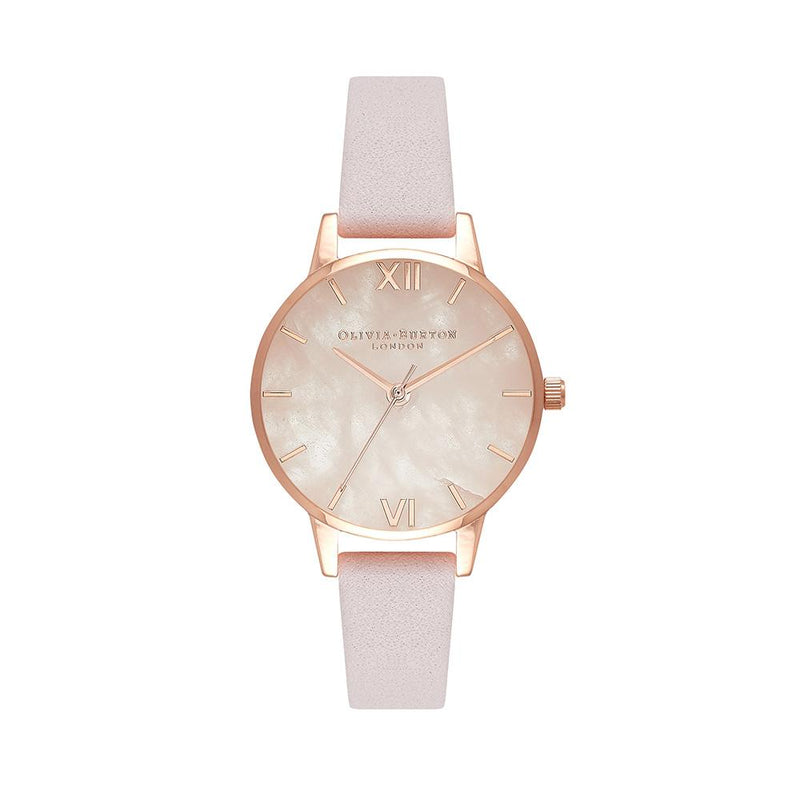 Olivia Burton Semi Precious Rose Gold Watch - Gold