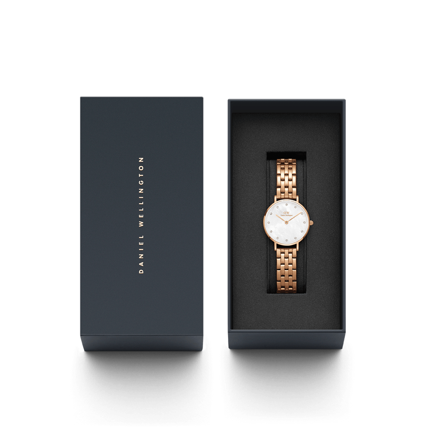 Daniel Wellington Petite Luminine 5-Link Melrose Watch DW00100613