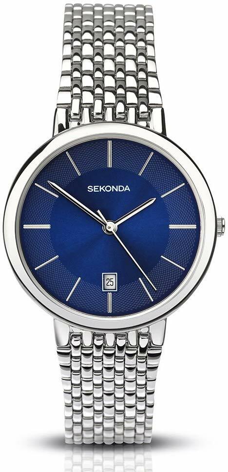 Sekonda Year-Round Analog Quartz Silver Mens Watch Sk1387