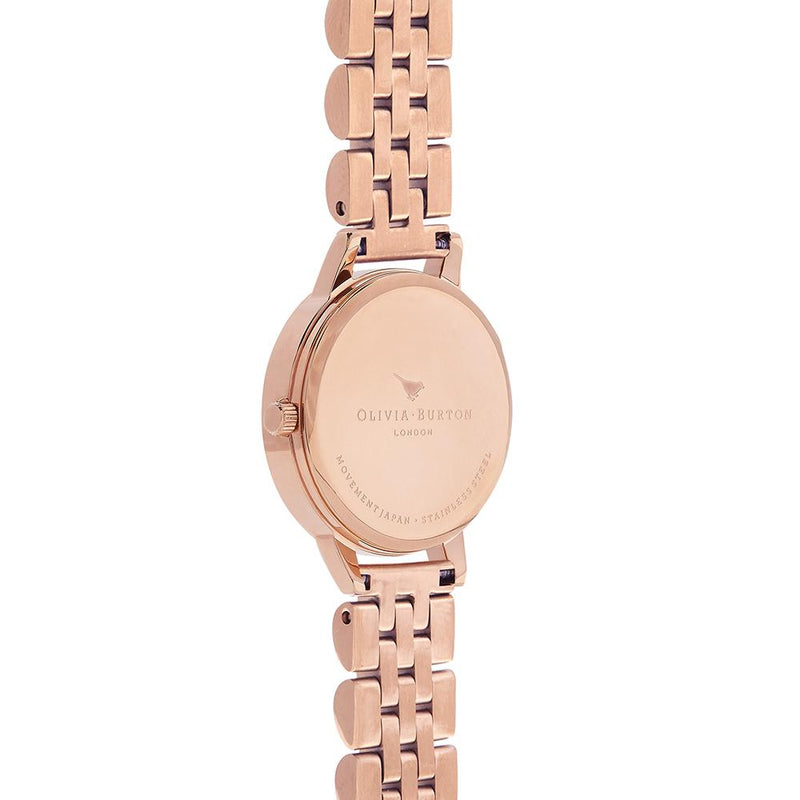 Olivia Burton Wonderland Rose Gold Bracelet Watch - Rose Gold