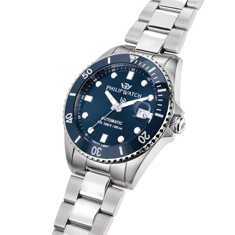 Philip Caribe Diving Automatic Blue Watch