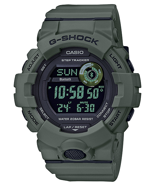 G-SHOCK Bluetooth Step Tracker Watch GBD-800UC-3