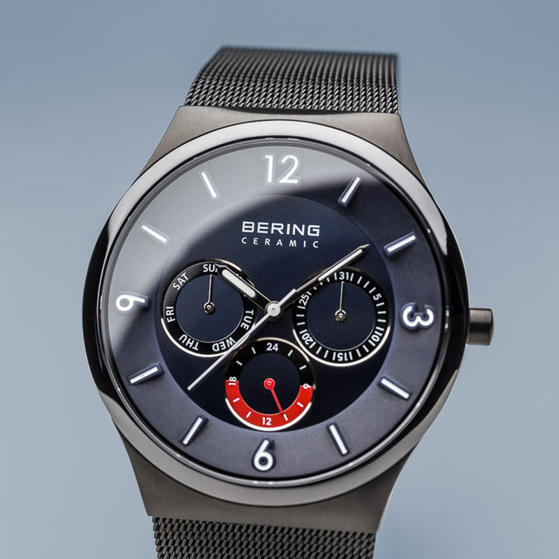 Bering Ceramic Brushed Black Watch