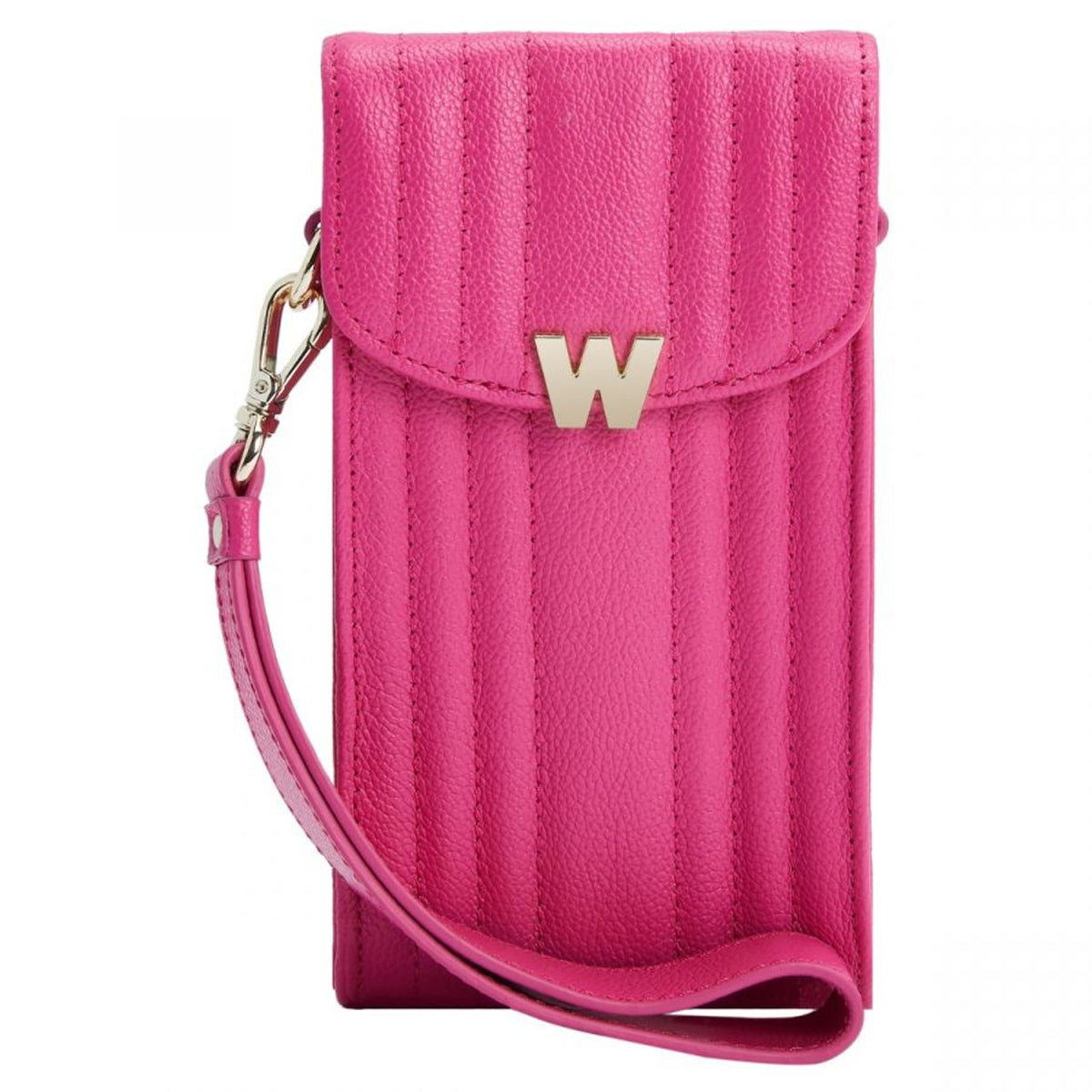 Wolf Mimi Phone Case with Wristlet and Lanyard