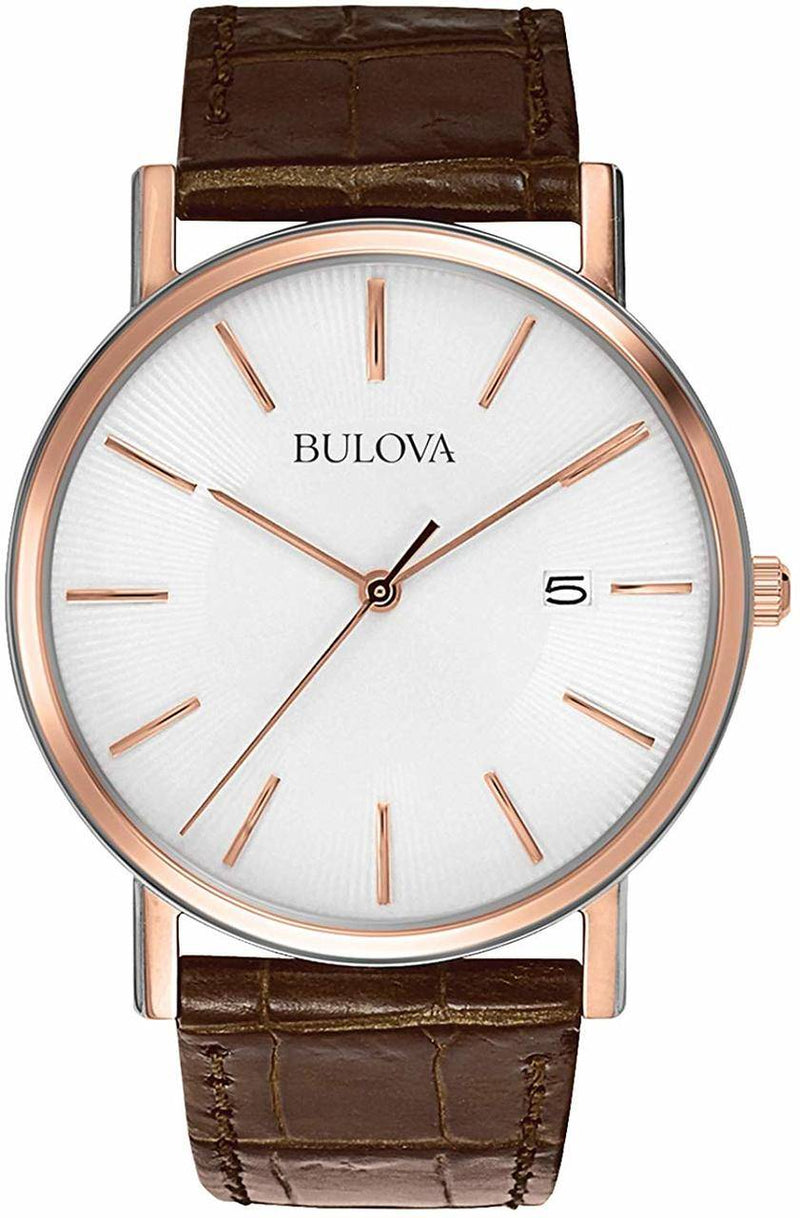 Bulova Classic Brown Leather Men's Watch 98H51