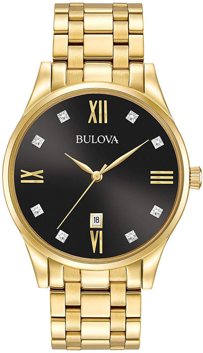 Bulova Classic Diamond Collection Men's Watch 97D108