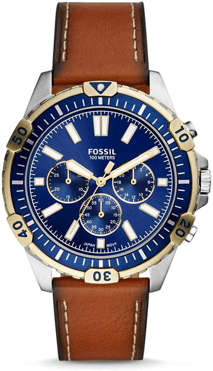 Fossil FS5625 Blue Dial Men's Watch