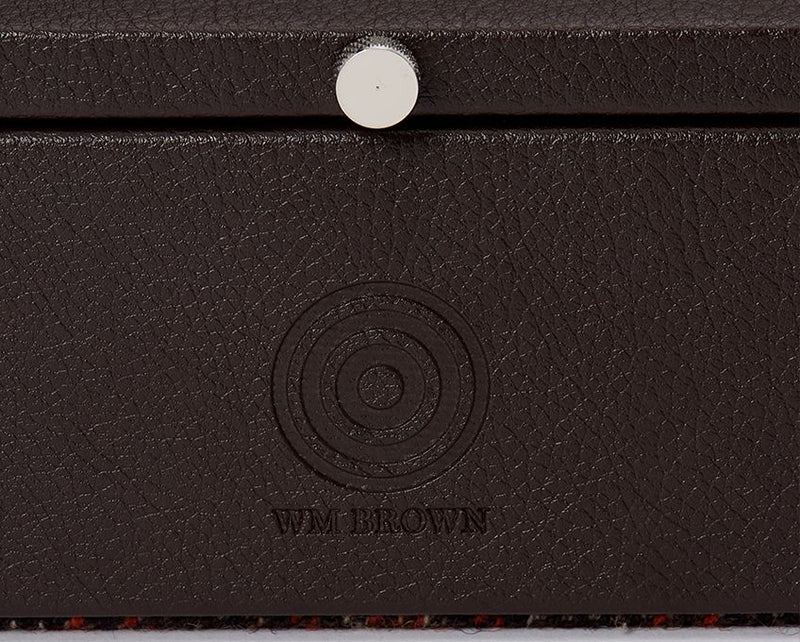 Wolf WM Brown 5 Piece Watch Box 800672